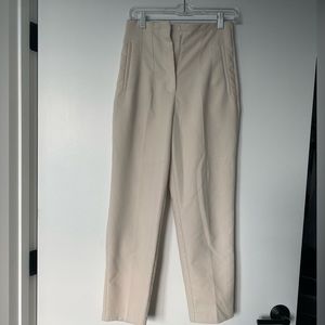 Zara Oyster White Pants